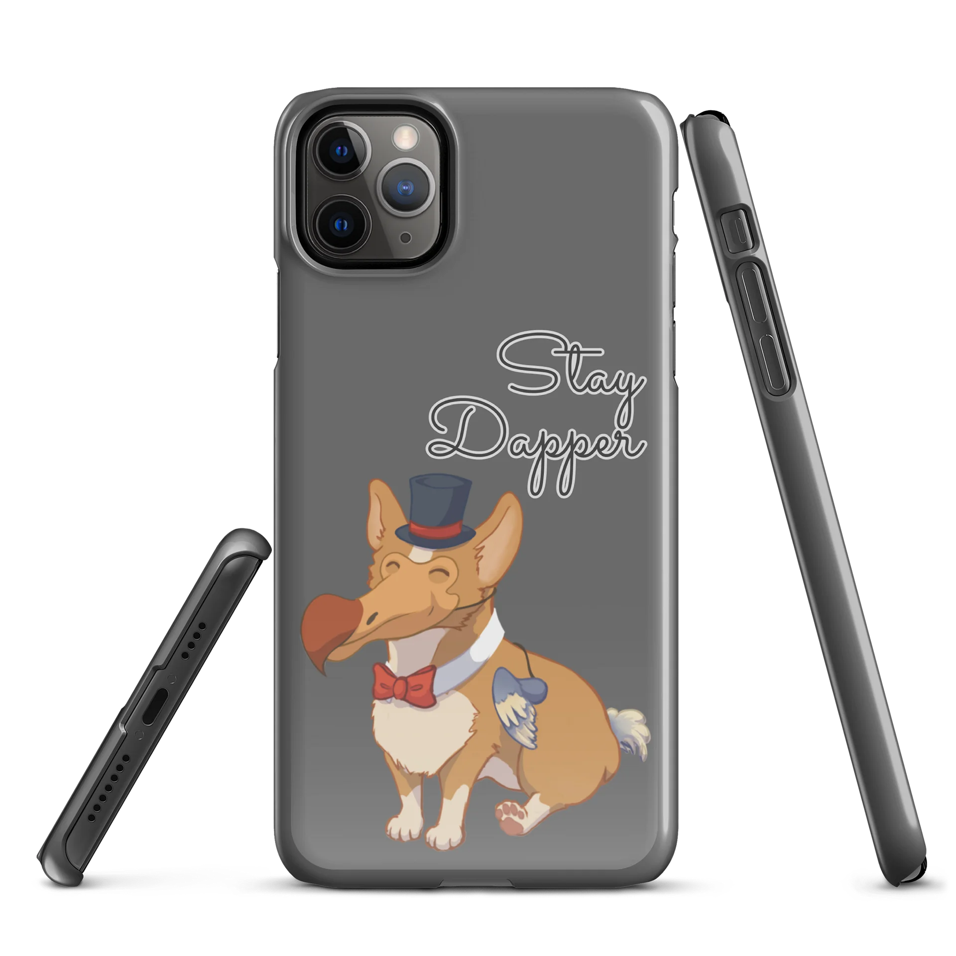Dapper Dodo in Disguise Snap Case - Grey product image (5)