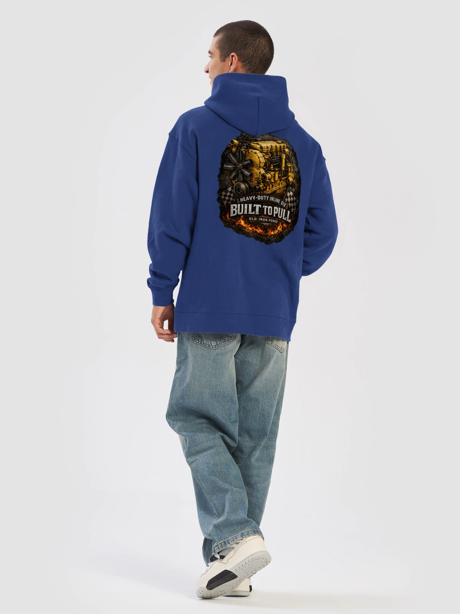 Built to Pull Heavy-Duty Inline Six Hoodie product image (16)