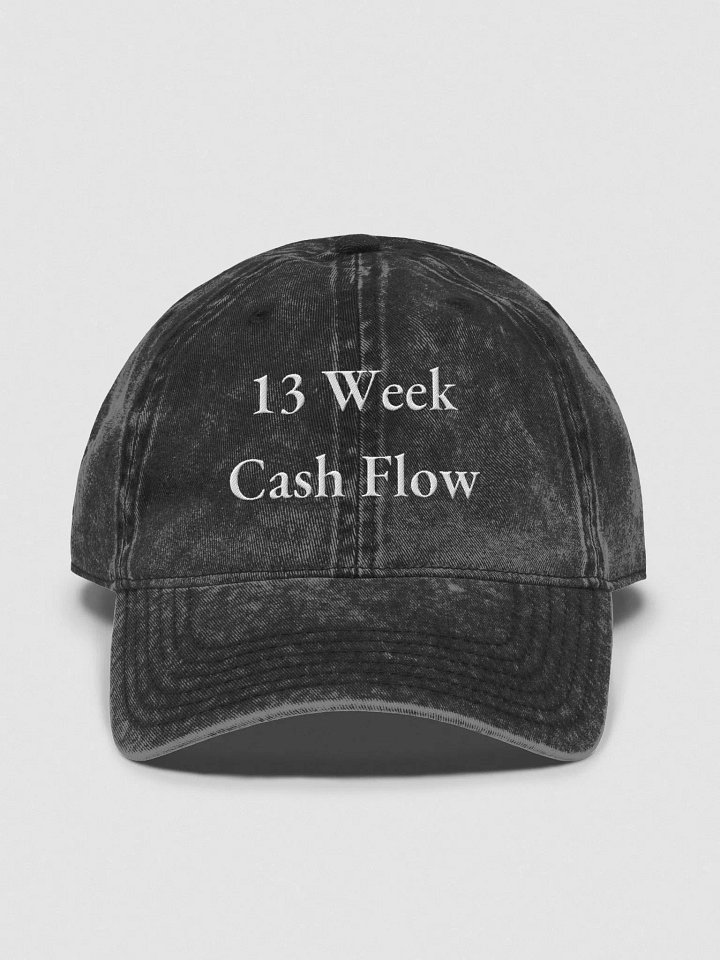 13 Week Cash Flow - Vintage Hat product image (1)
