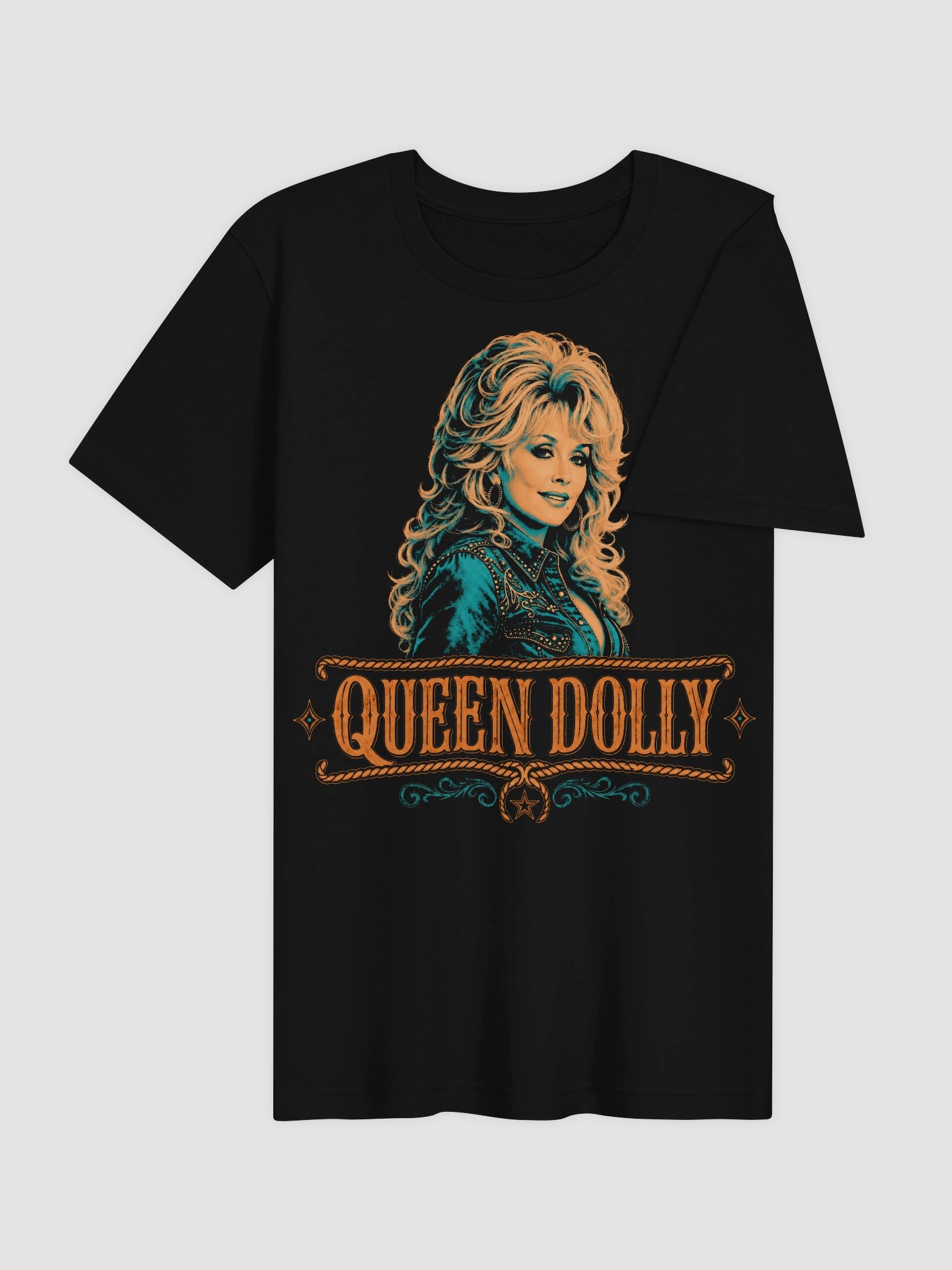 Queen Dolly Parton Portrait Country Music Legend T-Shirt product image (36)