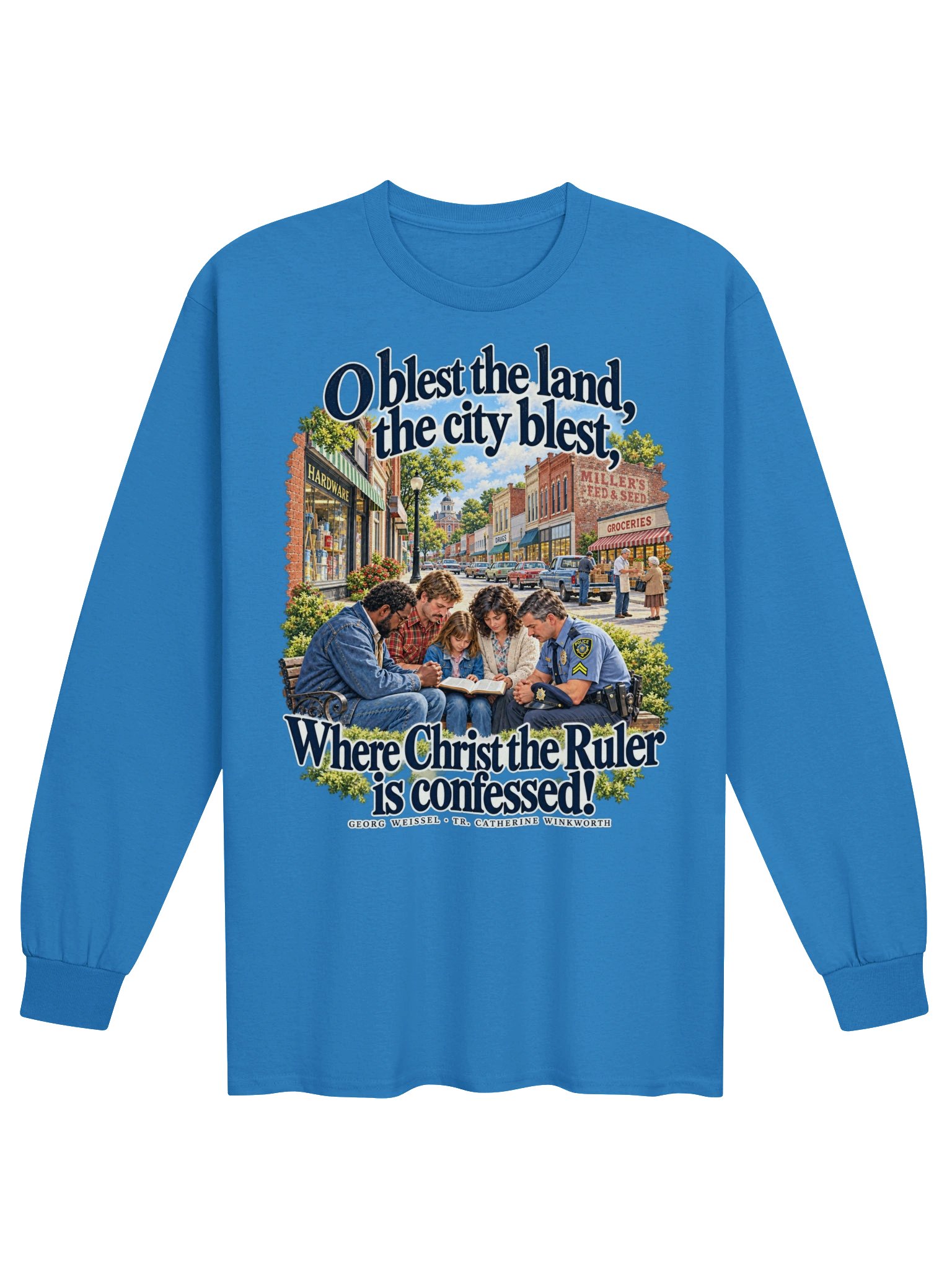 Pray for the City Long-sleeve T-shirt product image (2)