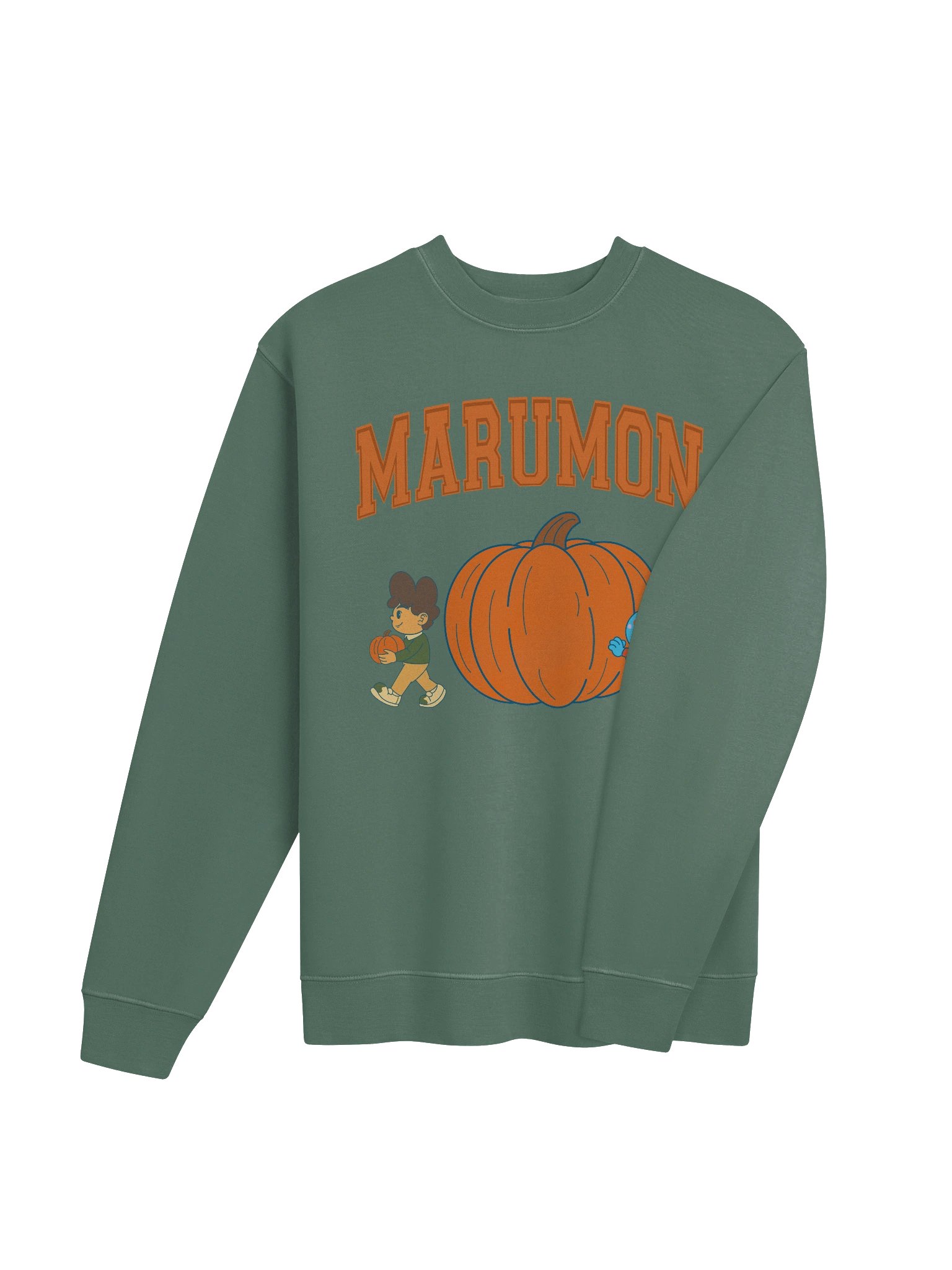 MARUMON FALL HARVEST SWEATSHIRT (ORANGE) product image (8)
