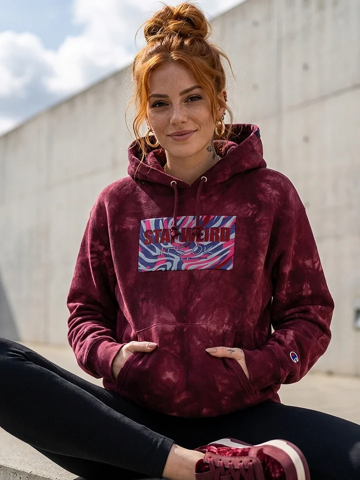 It's Ok HAC +Champion-Embroidered Hoodie product image (2)