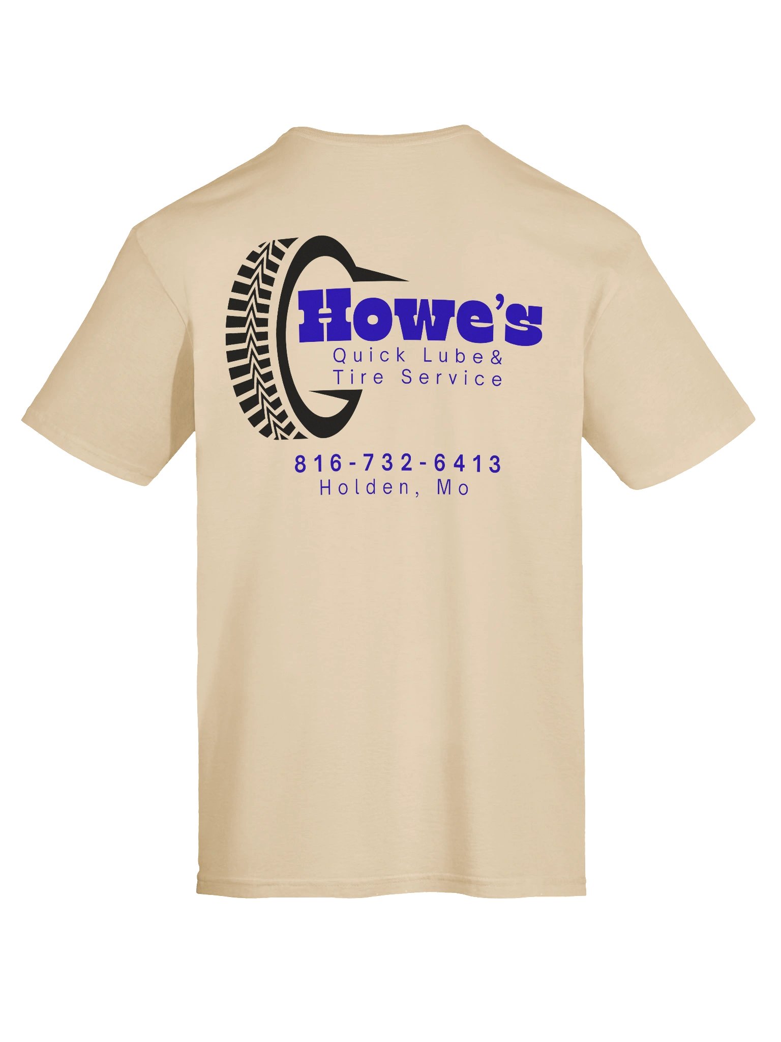 Howe's Quick Lube & Tire Service Back Only design product image (54)