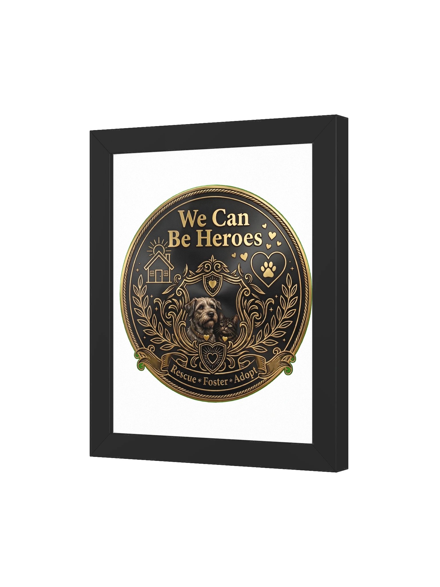 We Can Be Heroes Pet Rescue Framed Poster product image (3)