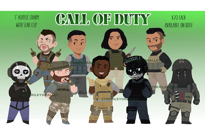 Call of Duty Charms product image (1)
