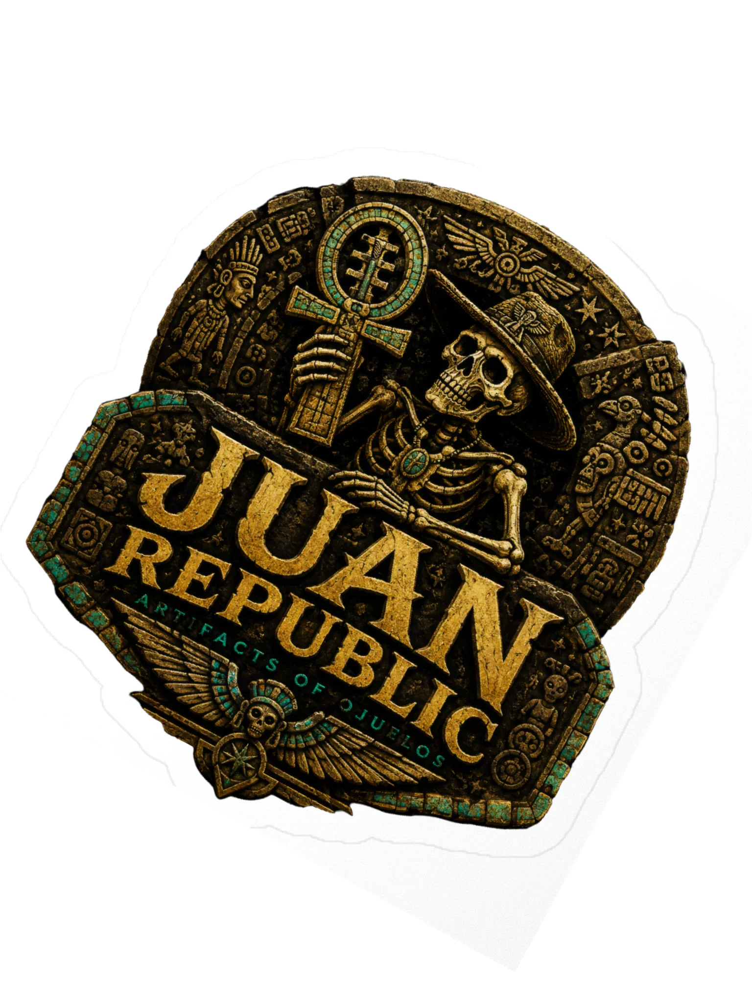 Juan Republic Kiss Cut Stickers product image (4)