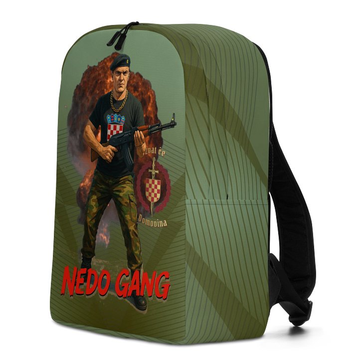 Explosive Patriot All-Over Print Backpack product image (2)