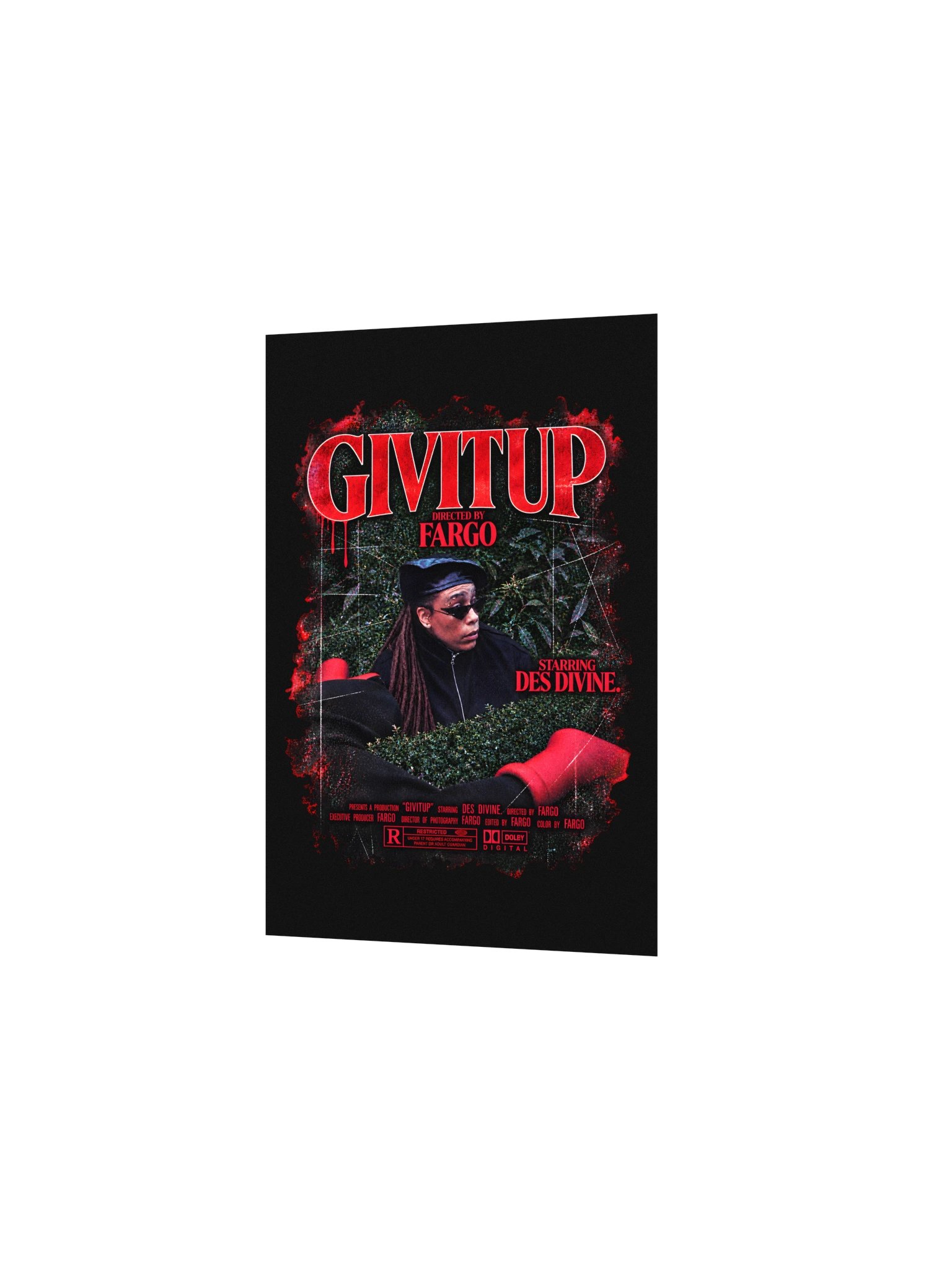 EXCLUSIVE VINTAGE GIVITUP DIRECTORS CUT MOVIE POSTER product image (12)