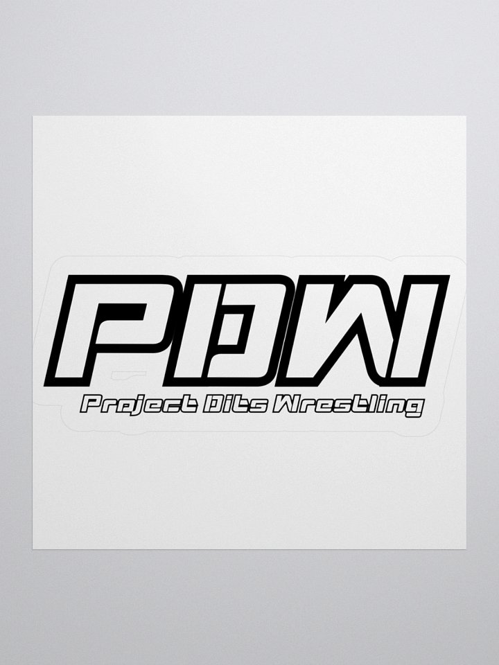 Project Dits Wrestling Logo Sticker product image (2)