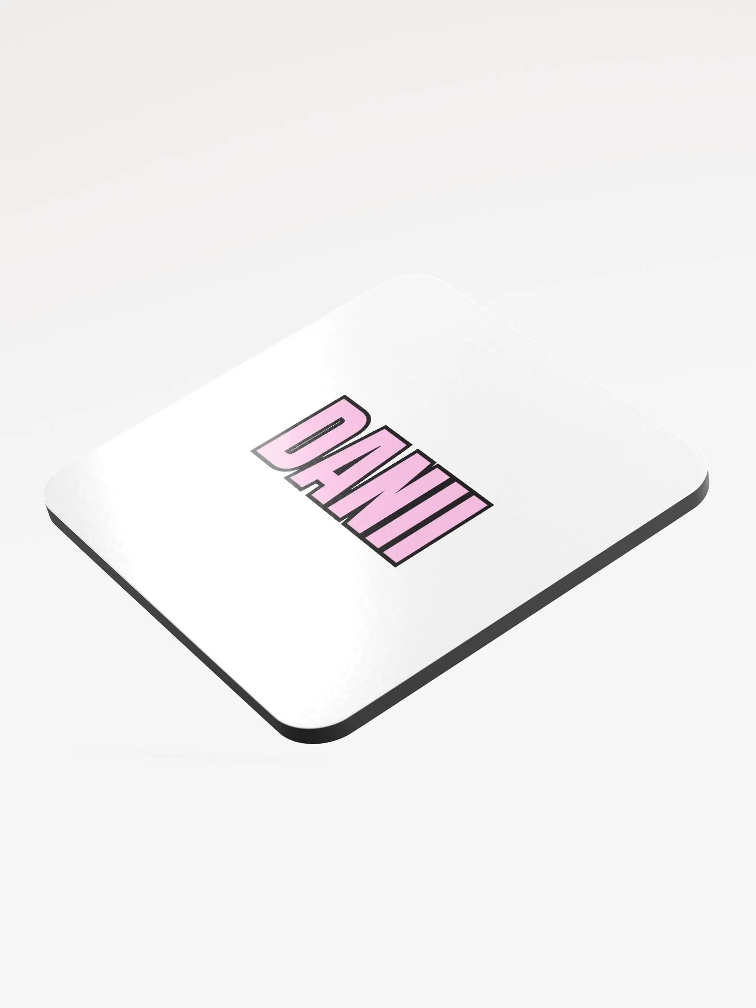 DANII PINK BLACK COASTER product image (3)