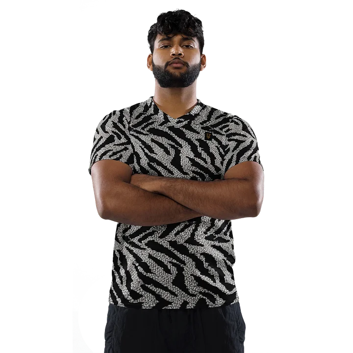 Lafate Store Designer Full Print Shirt Black & Grey Animal product image (2)