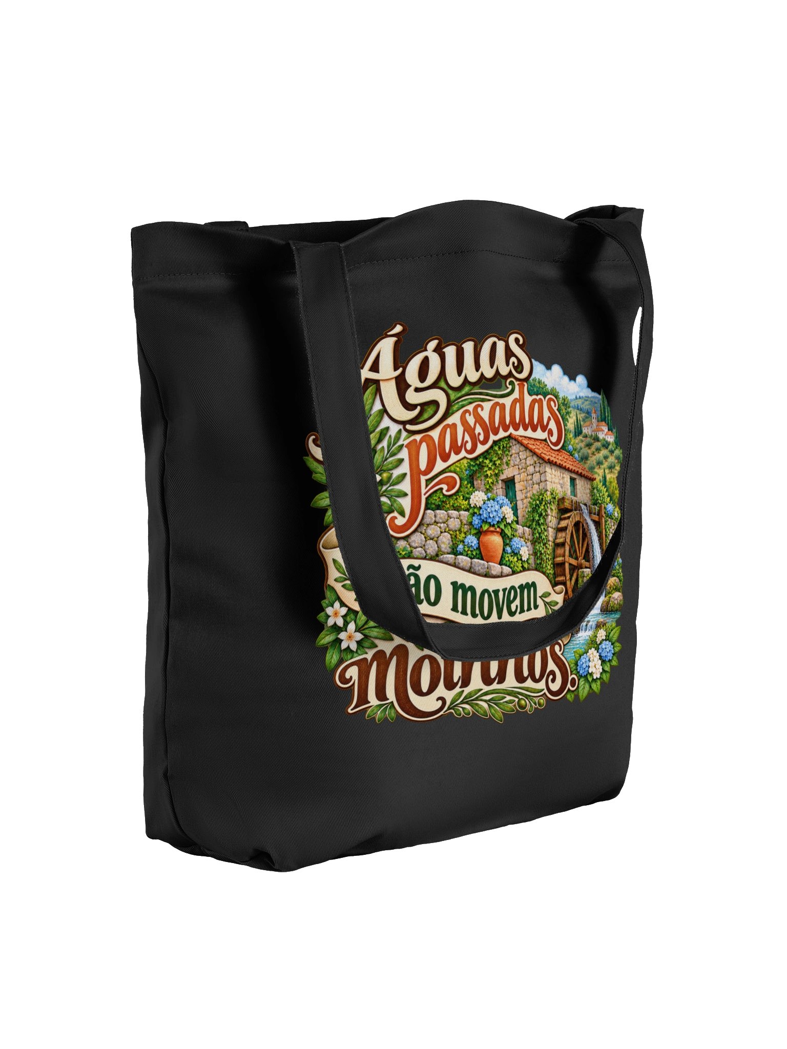 Águas Passadas Não Movem Moinhos – Portuguese Saying Tote Bag product image (4)