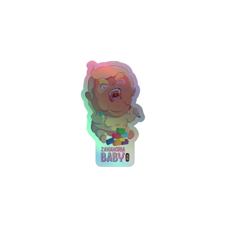 Zanahoria Baby - Sticker (Holographic Kiss Cut) product image (1)