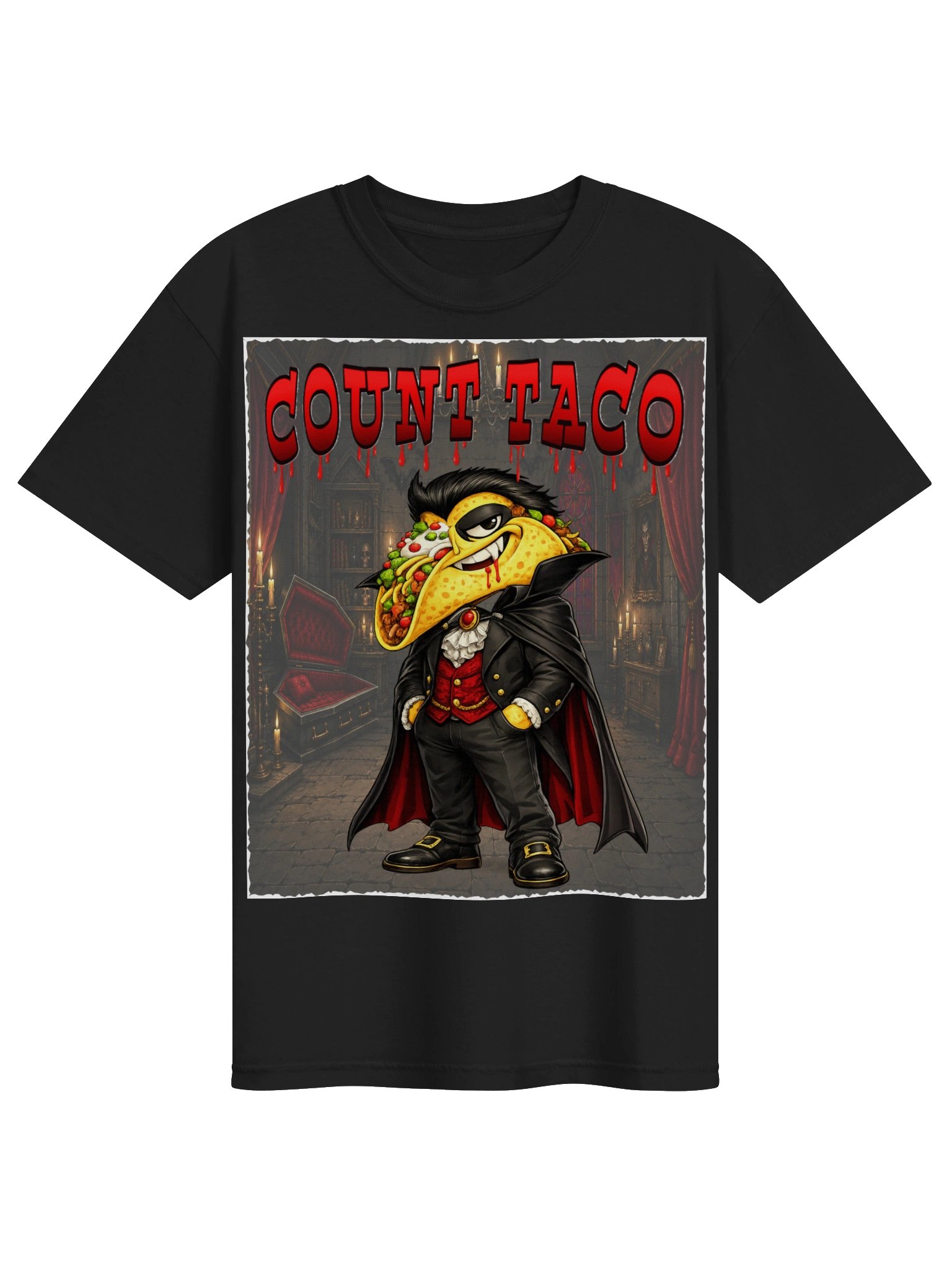 CountTaco Gothic Vampire Tee - The Taco Family product image (4)