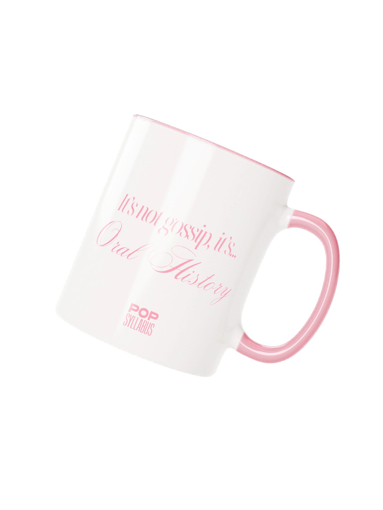 Oral History Mug Pink product image (2)