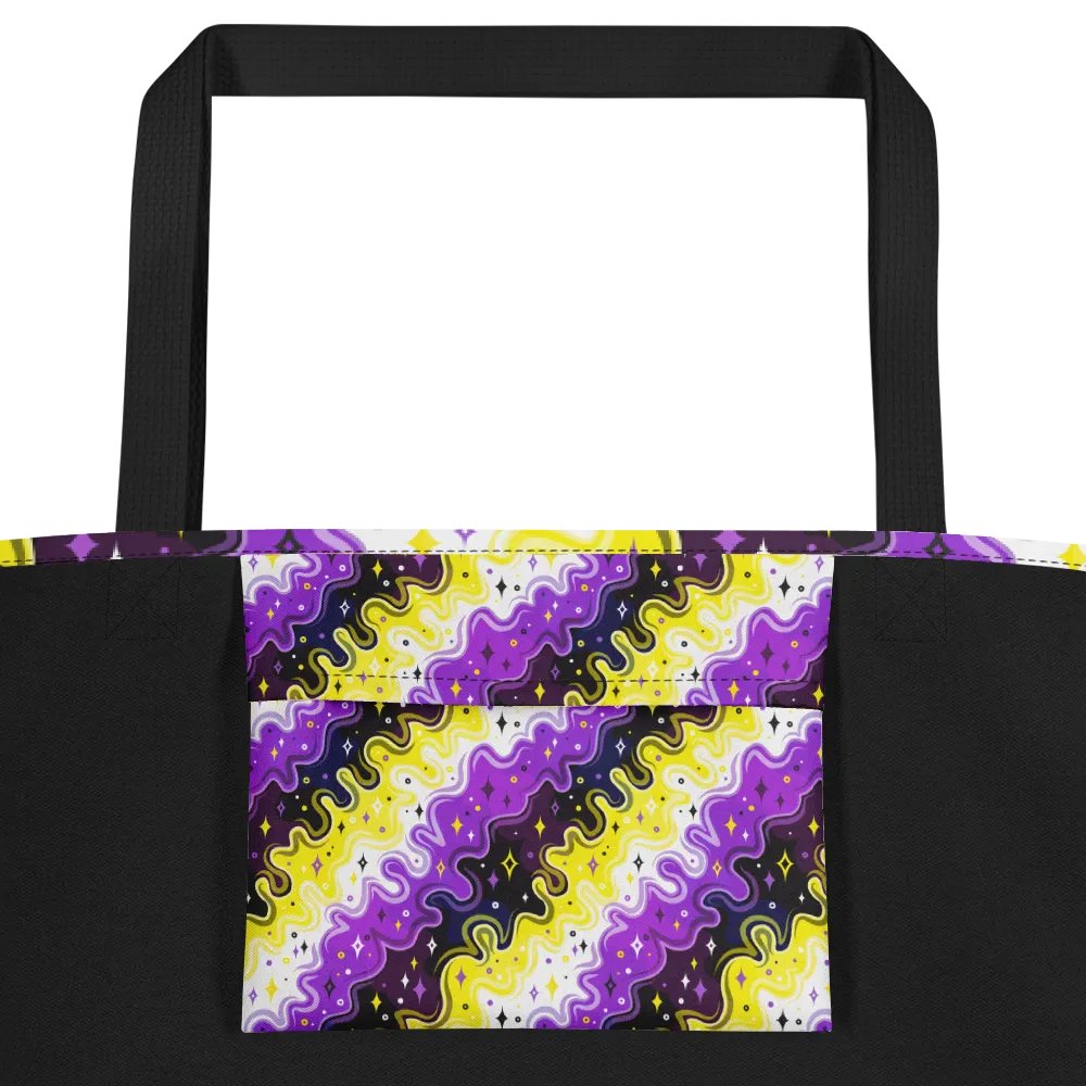 Non-Binary Pattern Tote Bag product image (3)