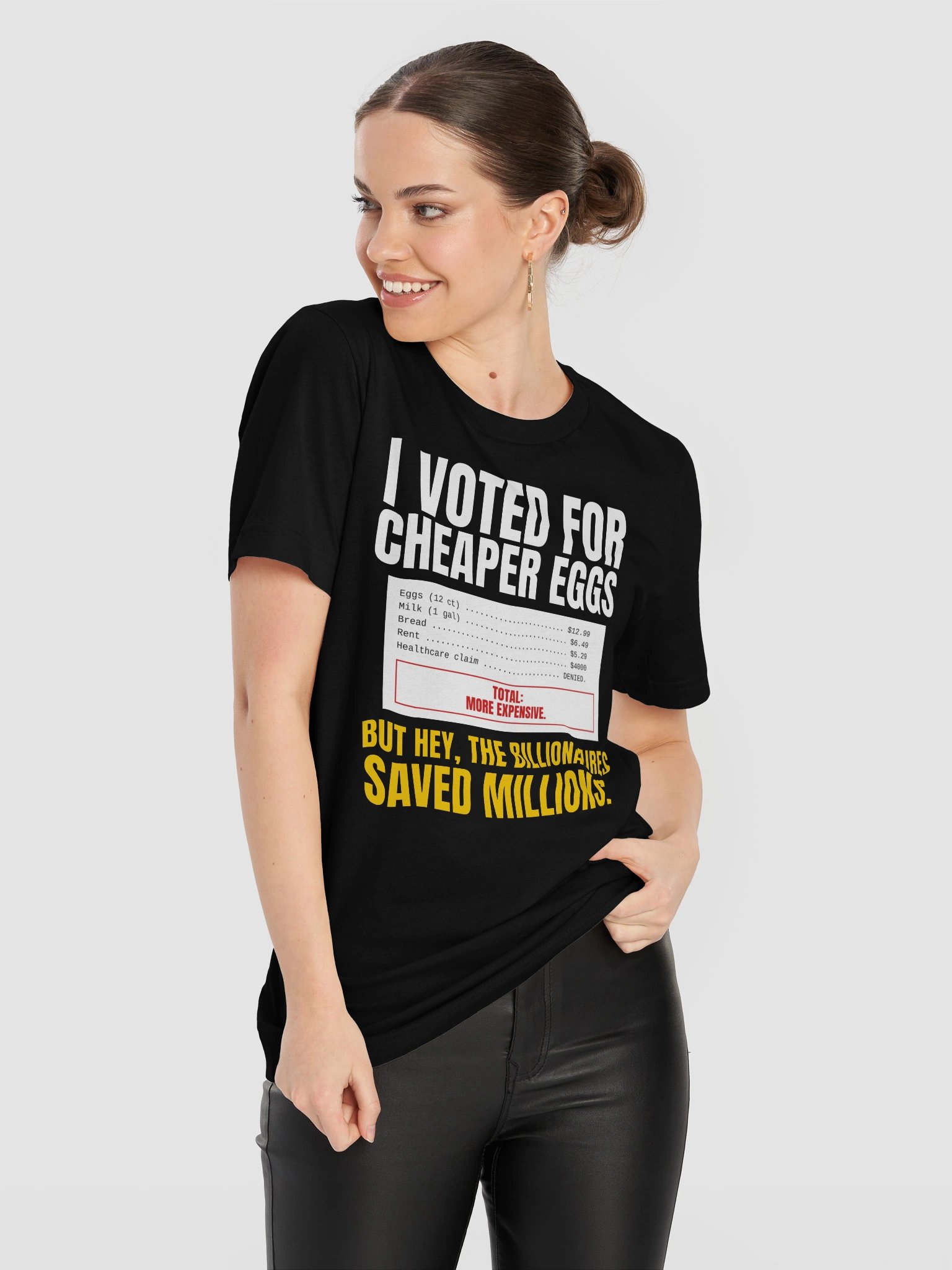 I Voted for Cheaper Eggs Tee product image (11)