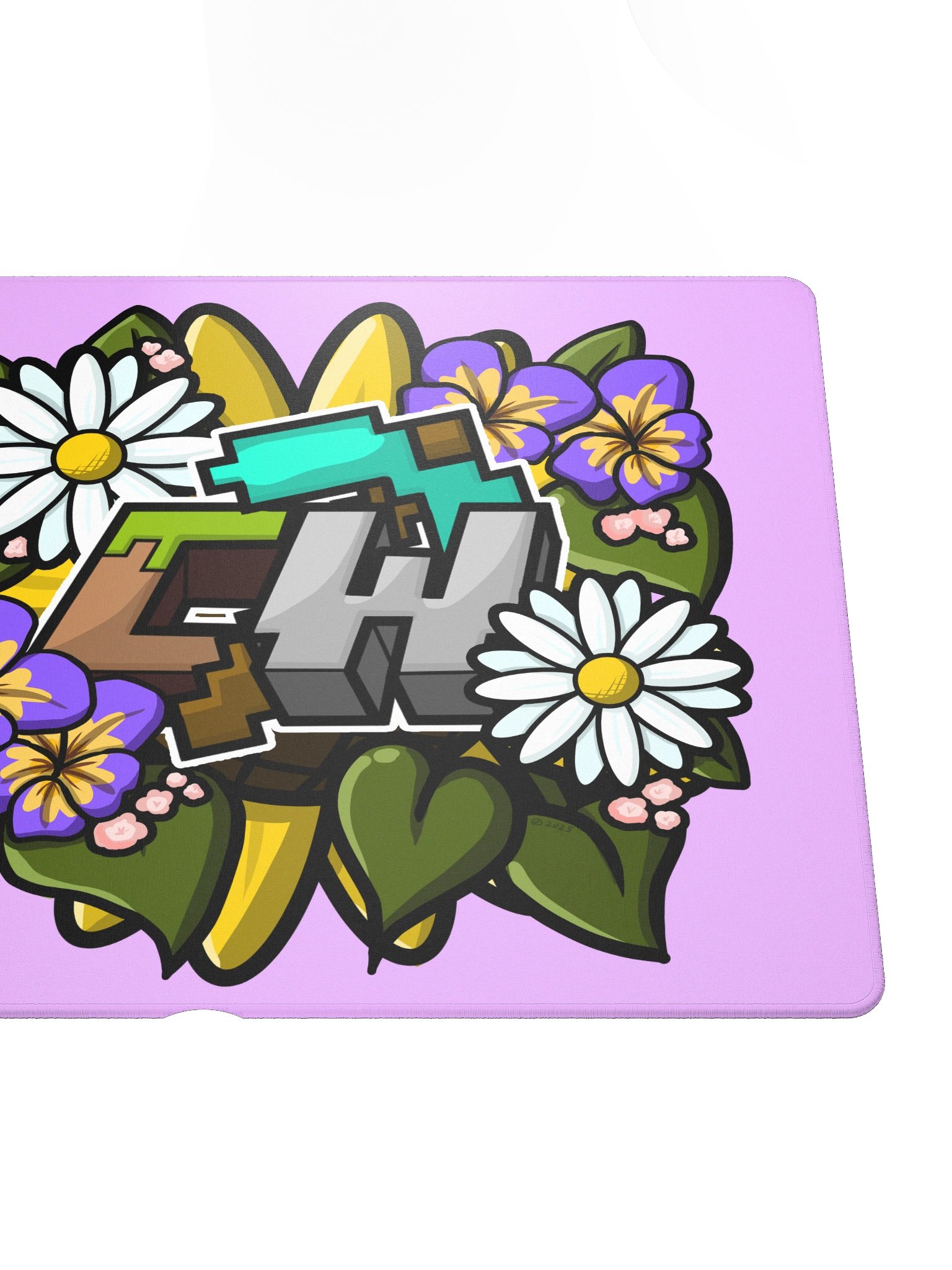 CraftWorks Flower Forest Logo Mouse Pad product image (5)