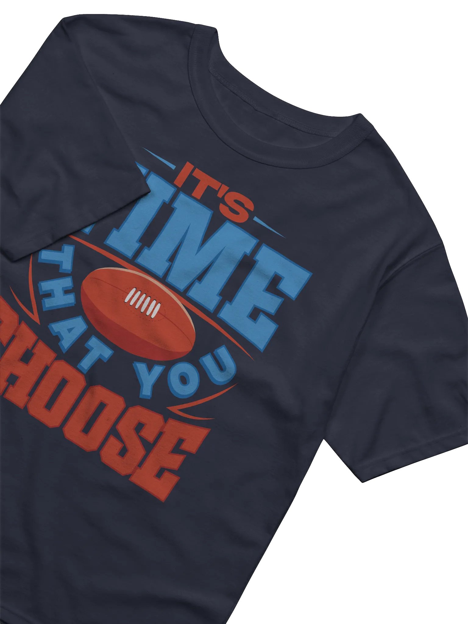 It's Time That You Choose Iconic Tee | Blue Time product image (4)
