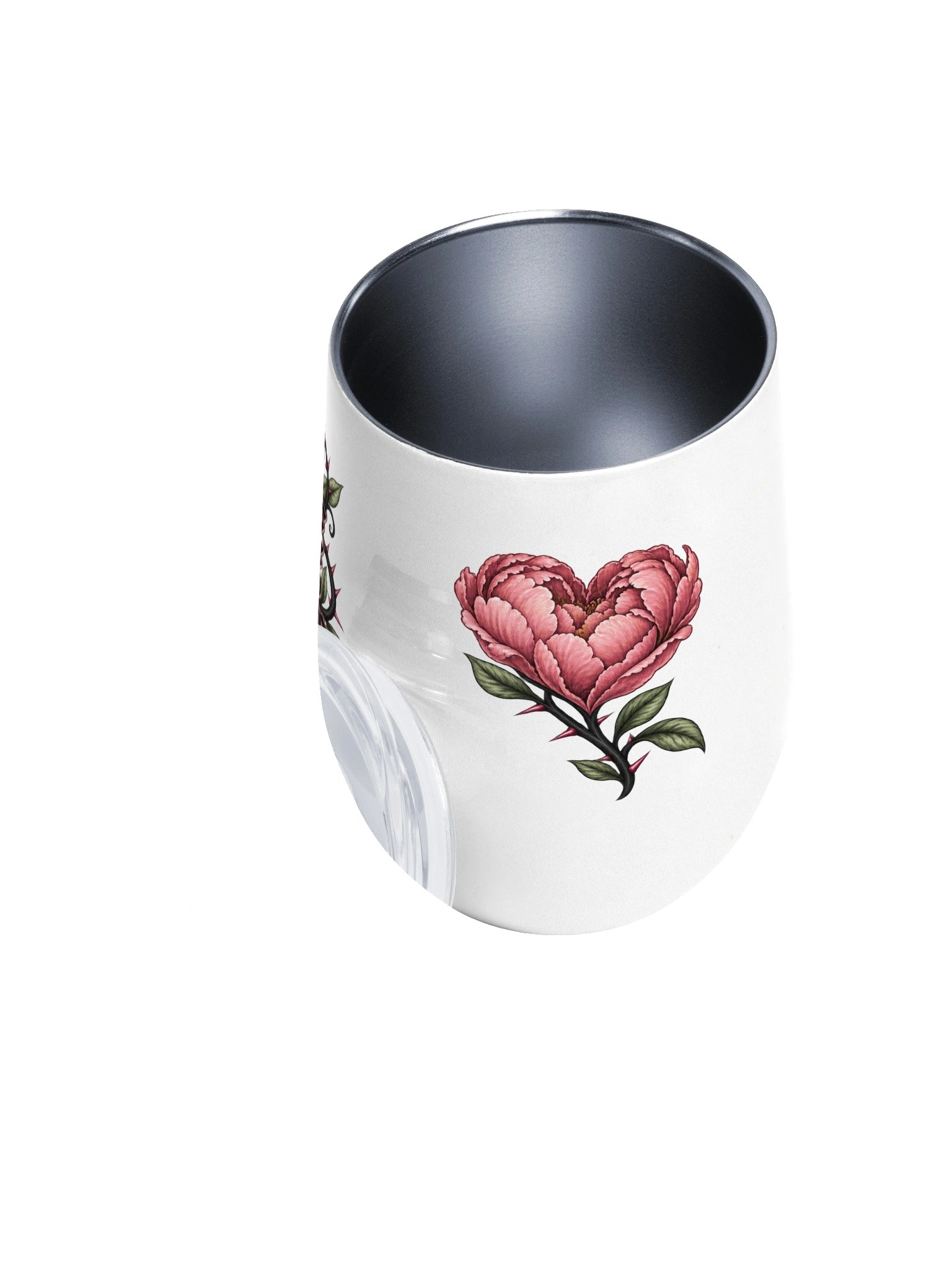 Delicate Flowers Drink Wine – Wine Tumbler product image (3)