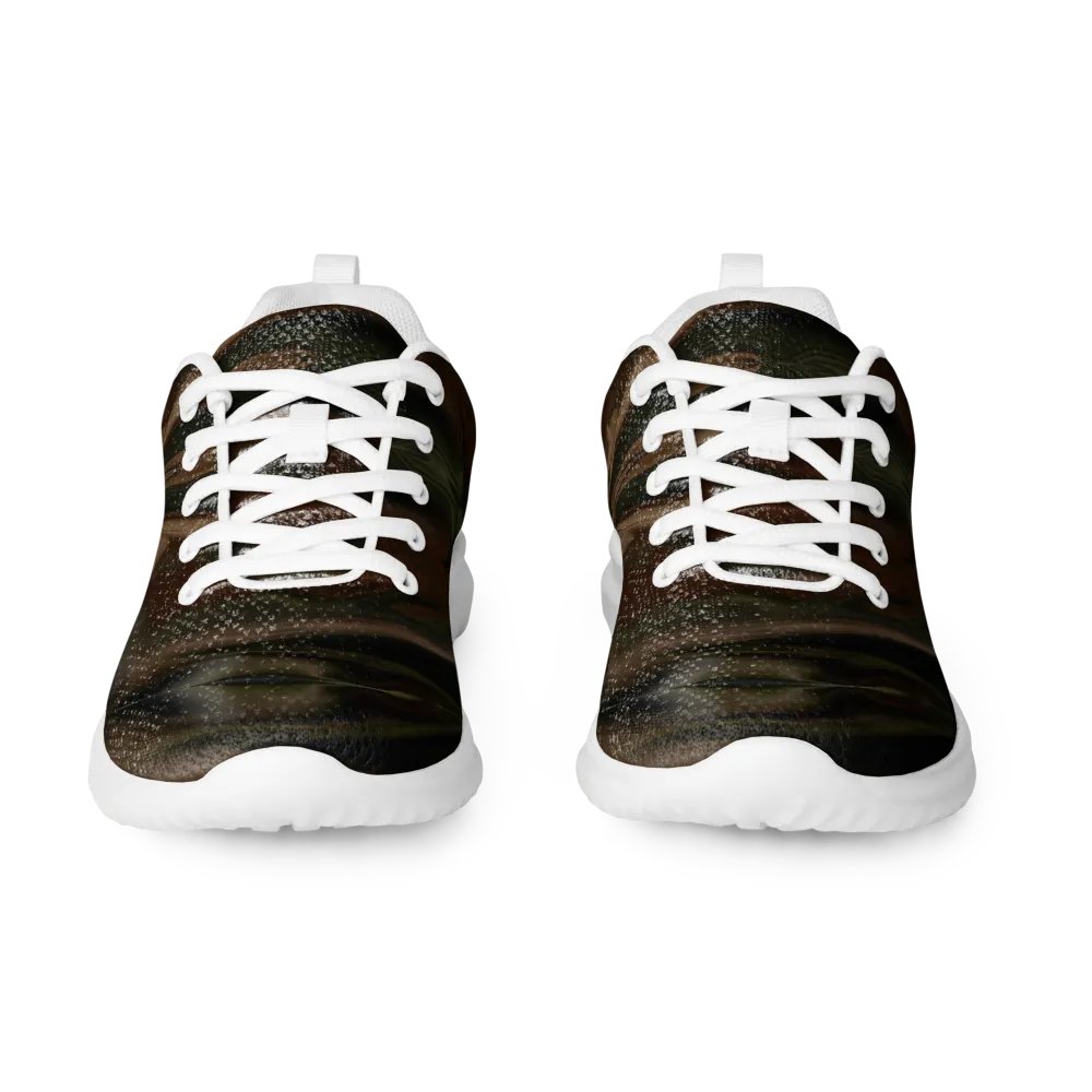 Earth Wave Camouflage Pattern Men's Athletic Shoes product image (7)