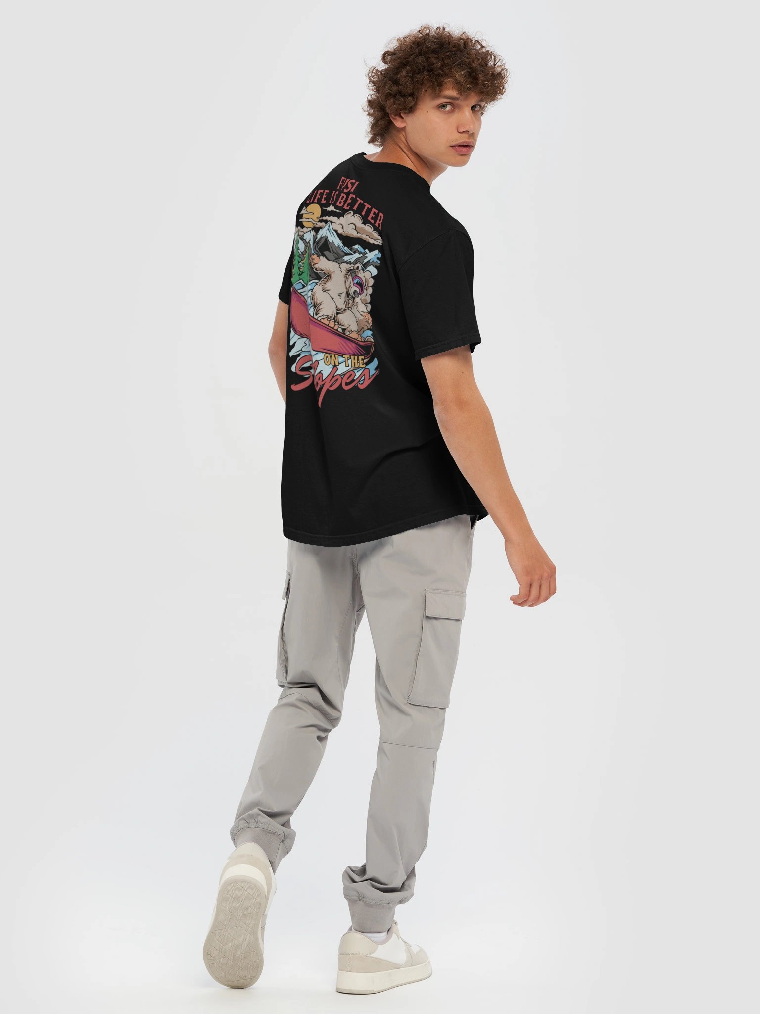 On the slopes organic Tee product image (6)