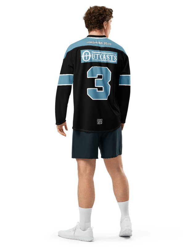 Outcasts Hockey Jersey Teal/Black product image (4)