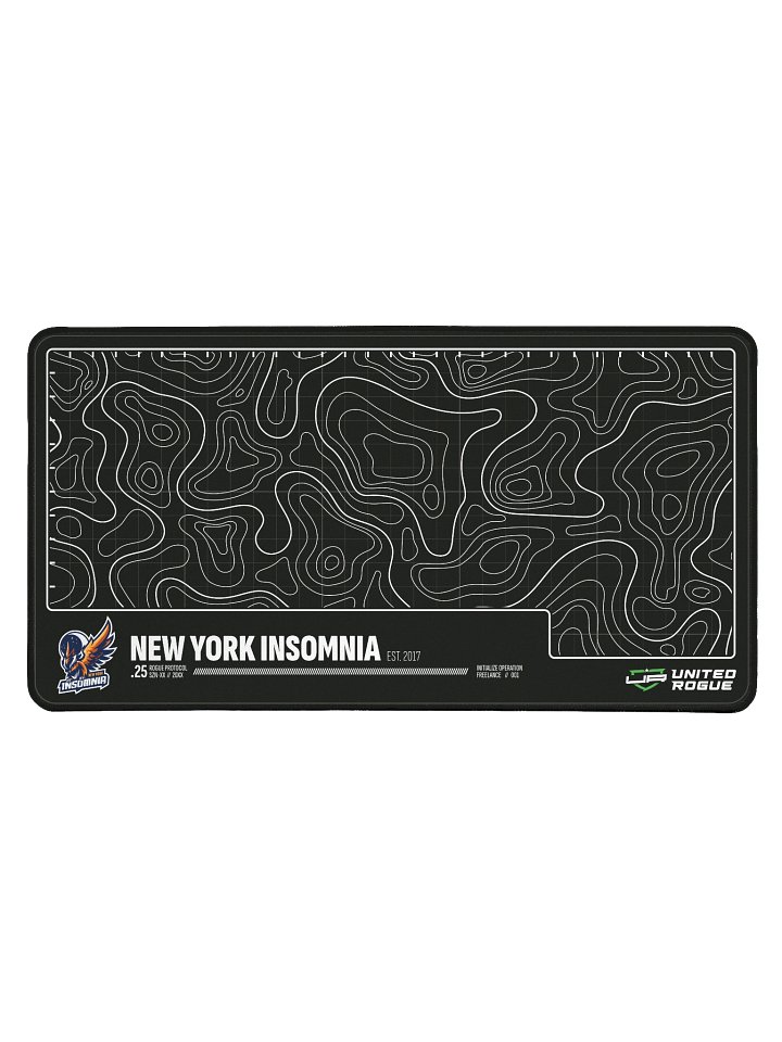 New York Insomnia Map Desk Mat product image (1)