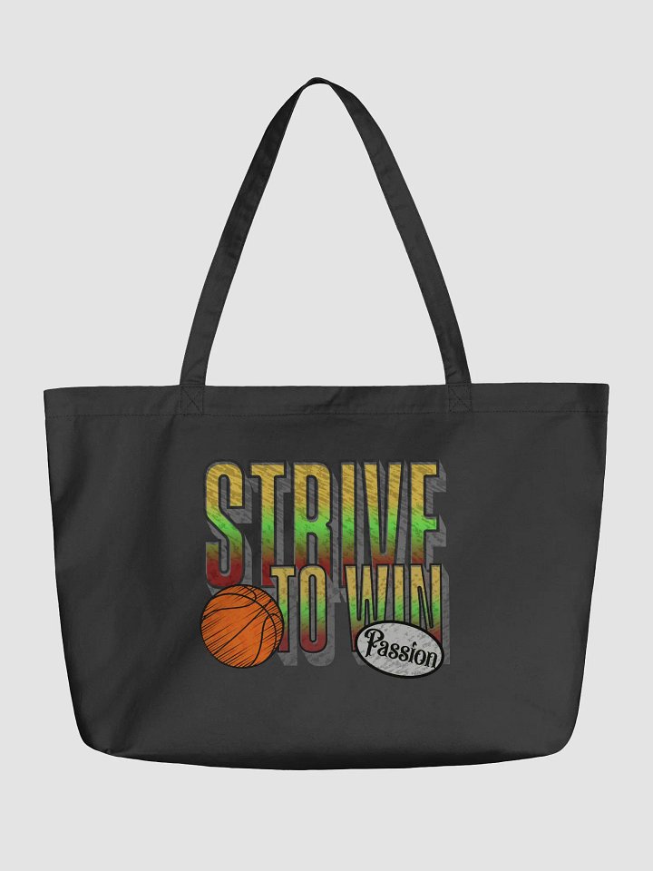 Strive To Win Basketball Passion Play Eco Tote Bag product image (5)