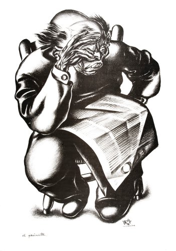 The Pessimist Blank Greeting Card product image (1)