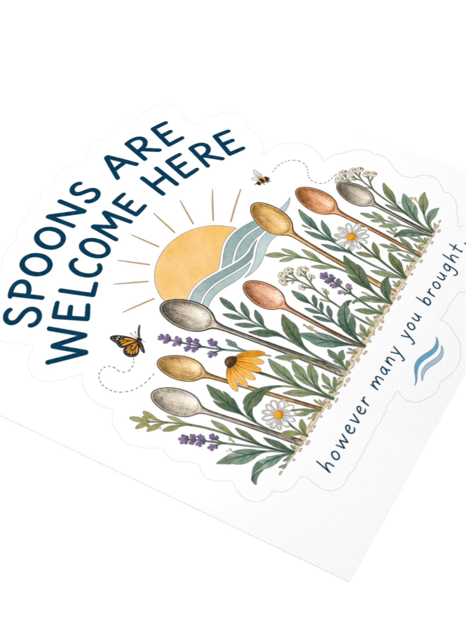 Spoons Are Welcome Here (Sticker) product image (3)