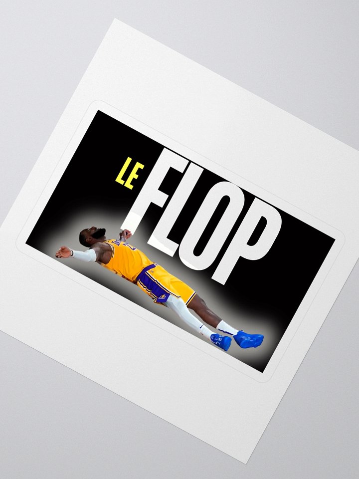 LeFLOP James Sticker product image (2)