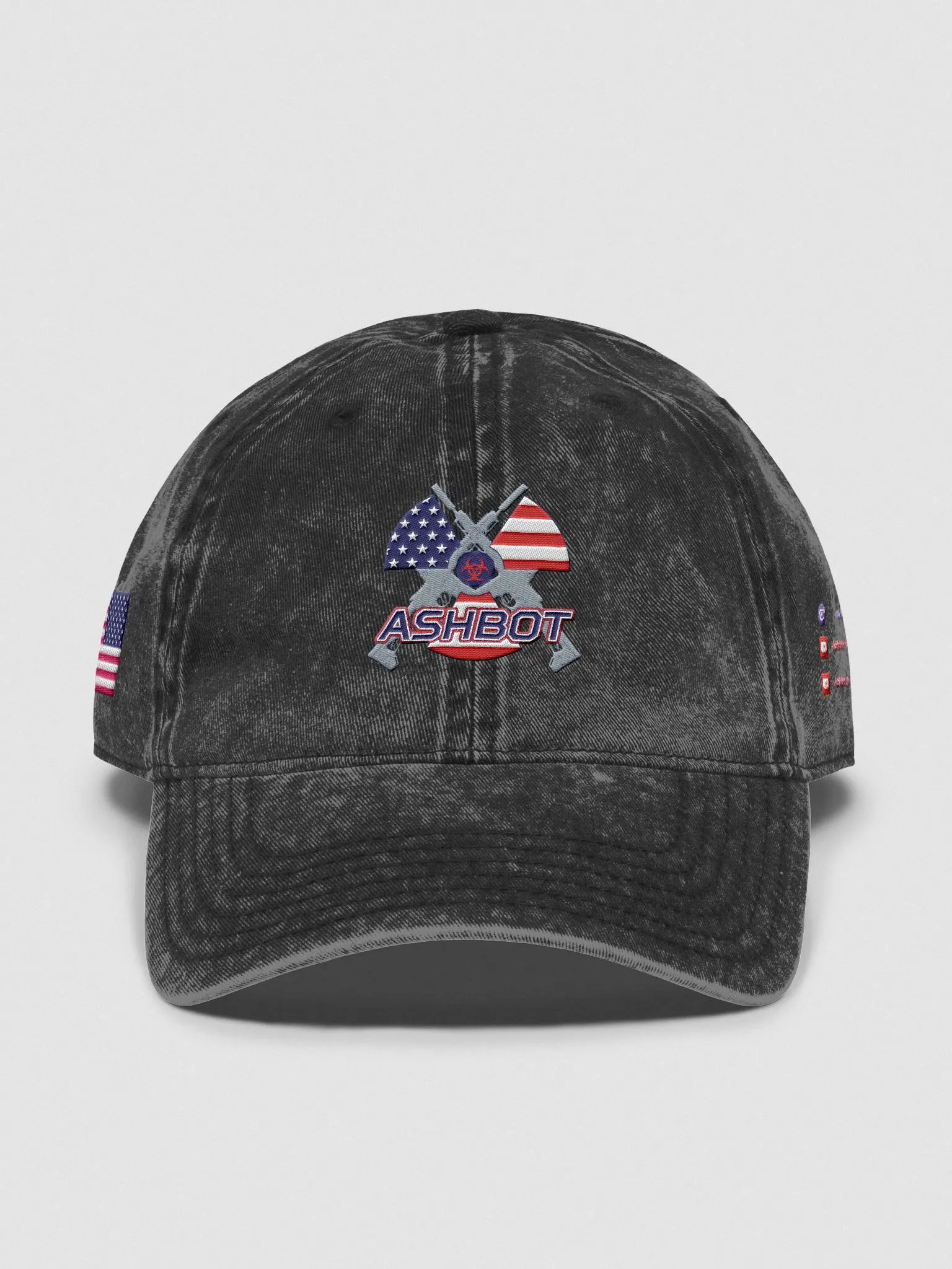 ASHBOT DAD HAT (Embroidered) product image (1)