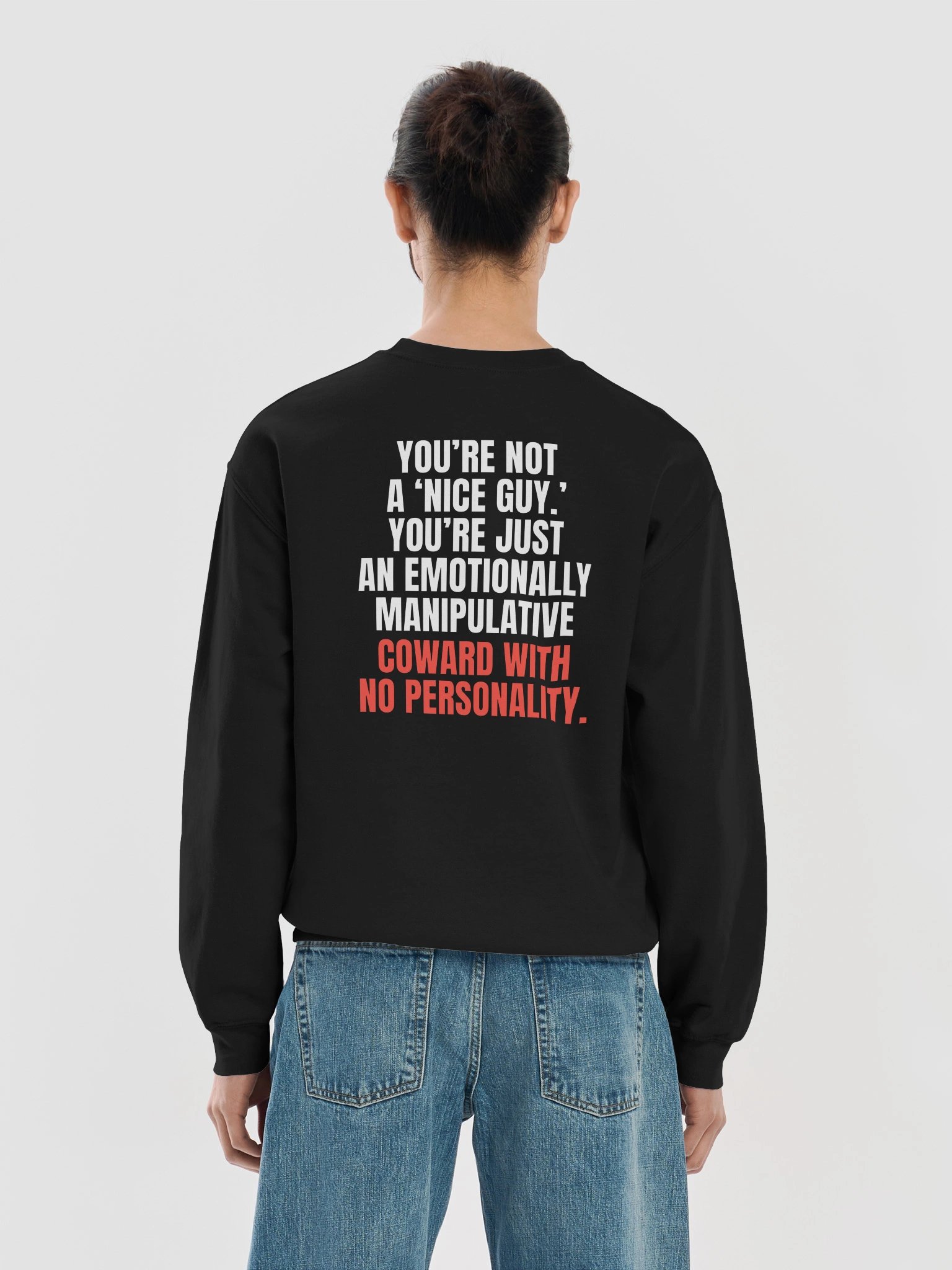 Not A Nice Guy Sweatshirt product image (2)