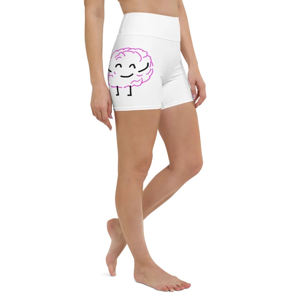 Brainy Brain Yoga Shorts product image (6)