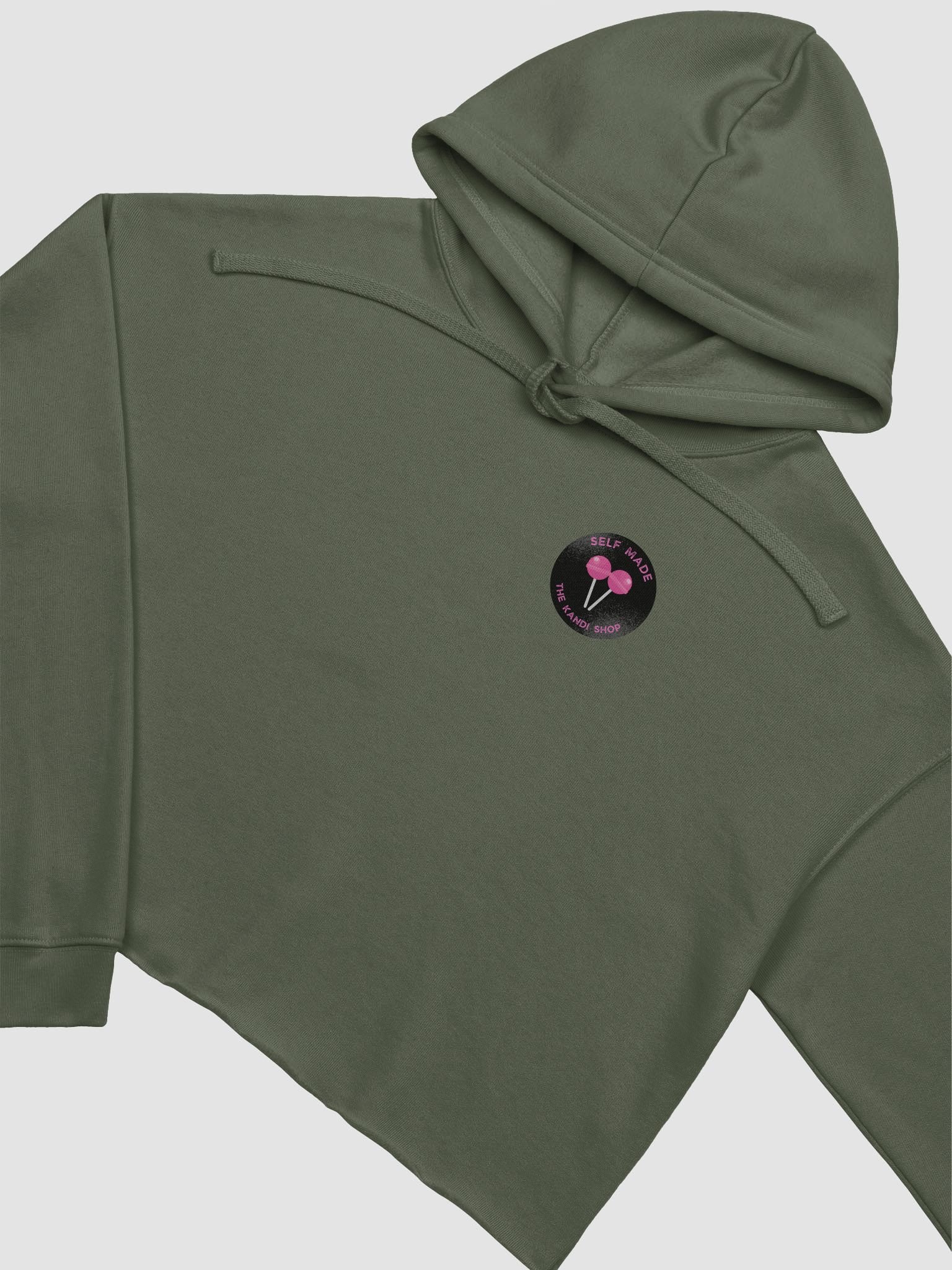 Self Made Crop Top Hoodie product image (3)
