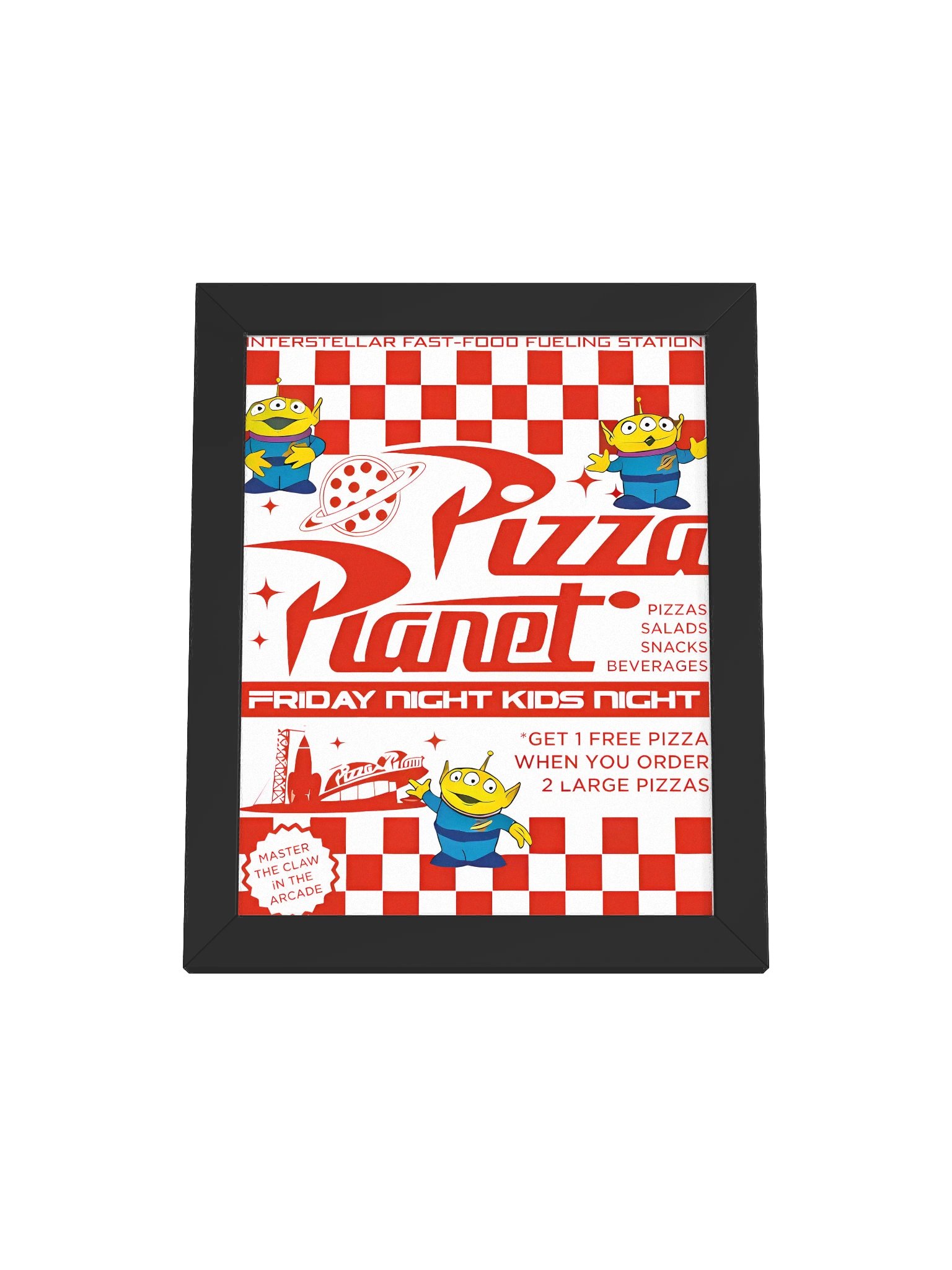 Pizza Planet Framed Poster product image (6)
