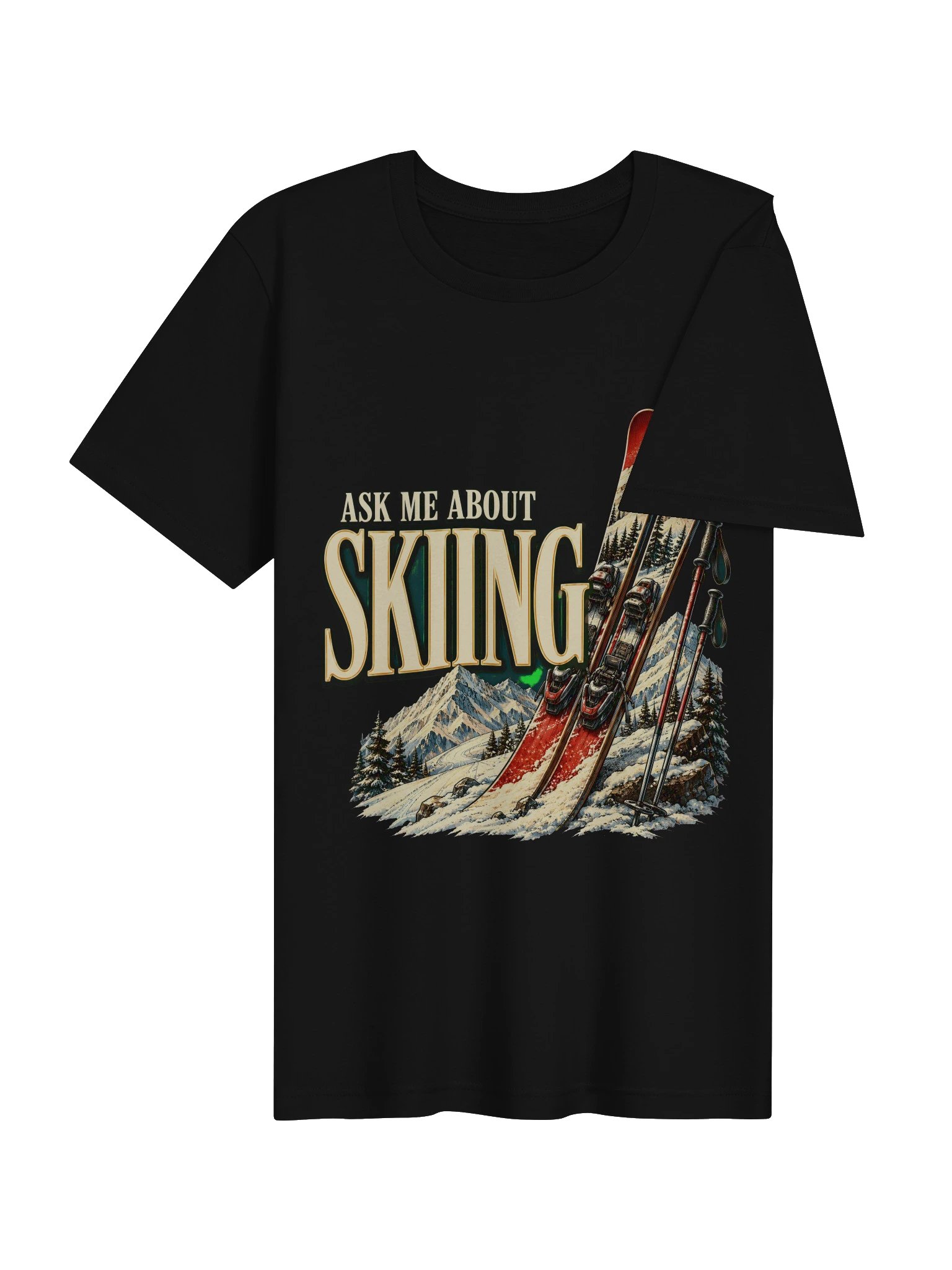Ask Me About Skiing Tee product image (19)