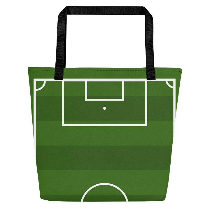 Pitch-Perfect All-Over Soccer Field Tote product image (1)