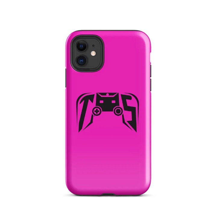 Tough Logo Case for iPhone® (Hot Pink) product image (2)