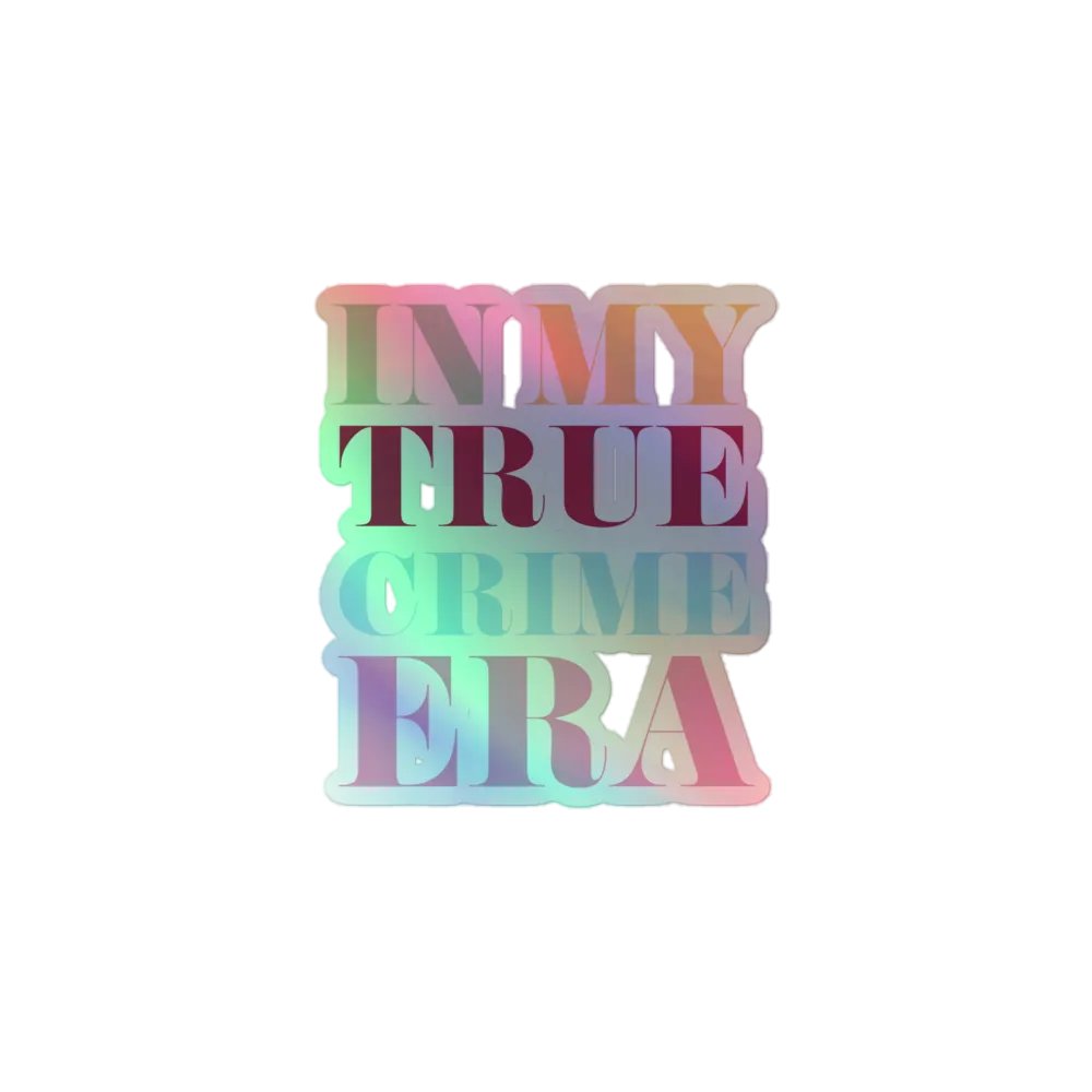 In My True Crime Era Sticker product image (1)