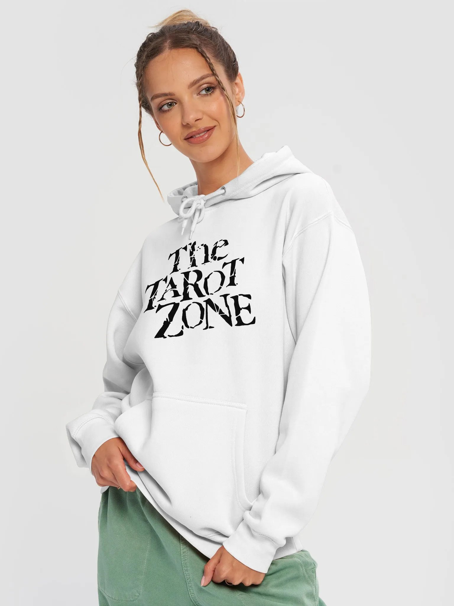 The Tarot Zone Hoodie - White product image (3)