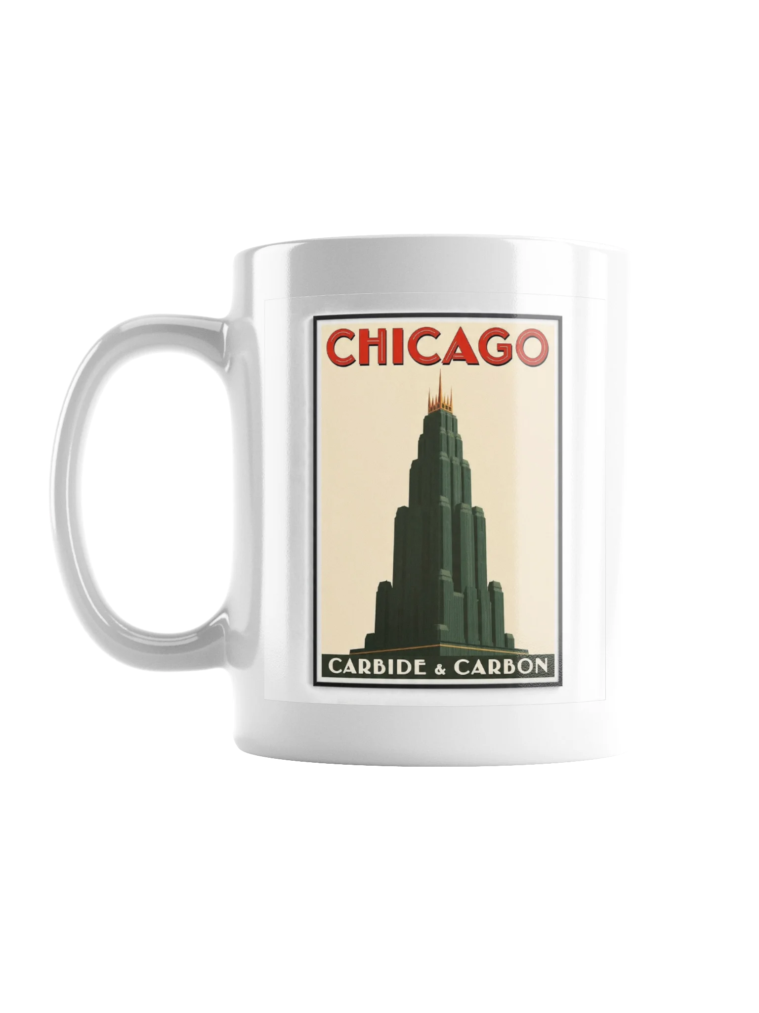 Chicago Carbide & Carbon Art Deco Mug product image (1)