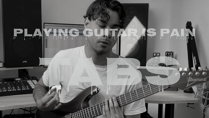 Playing Guitar Is Pain Tabs product image (1)