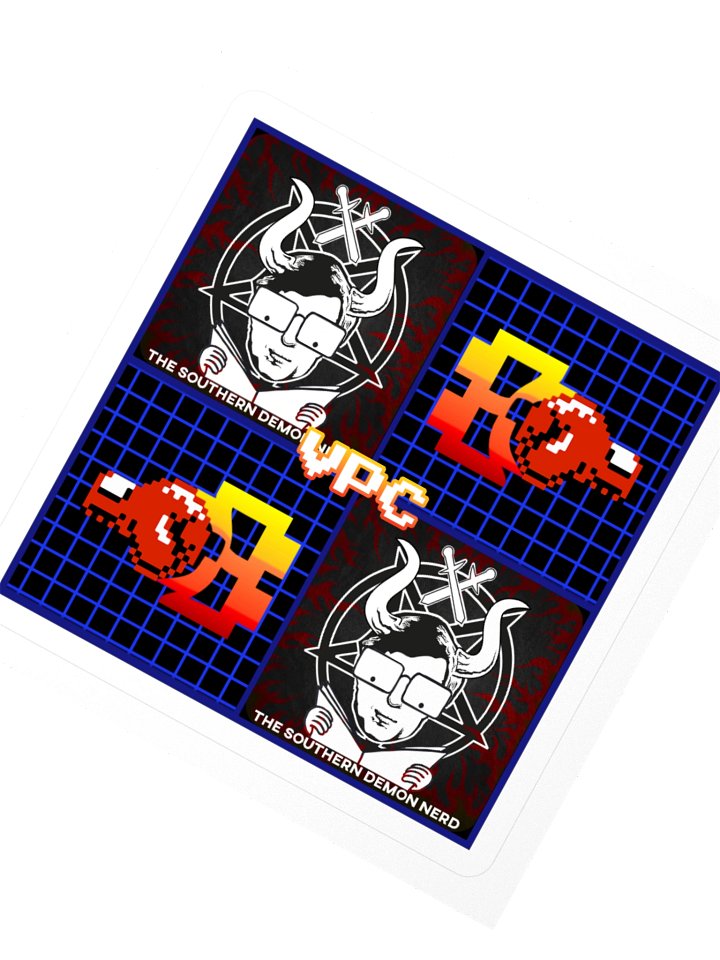 The Southern Demon Nerd Sticker product image (5)