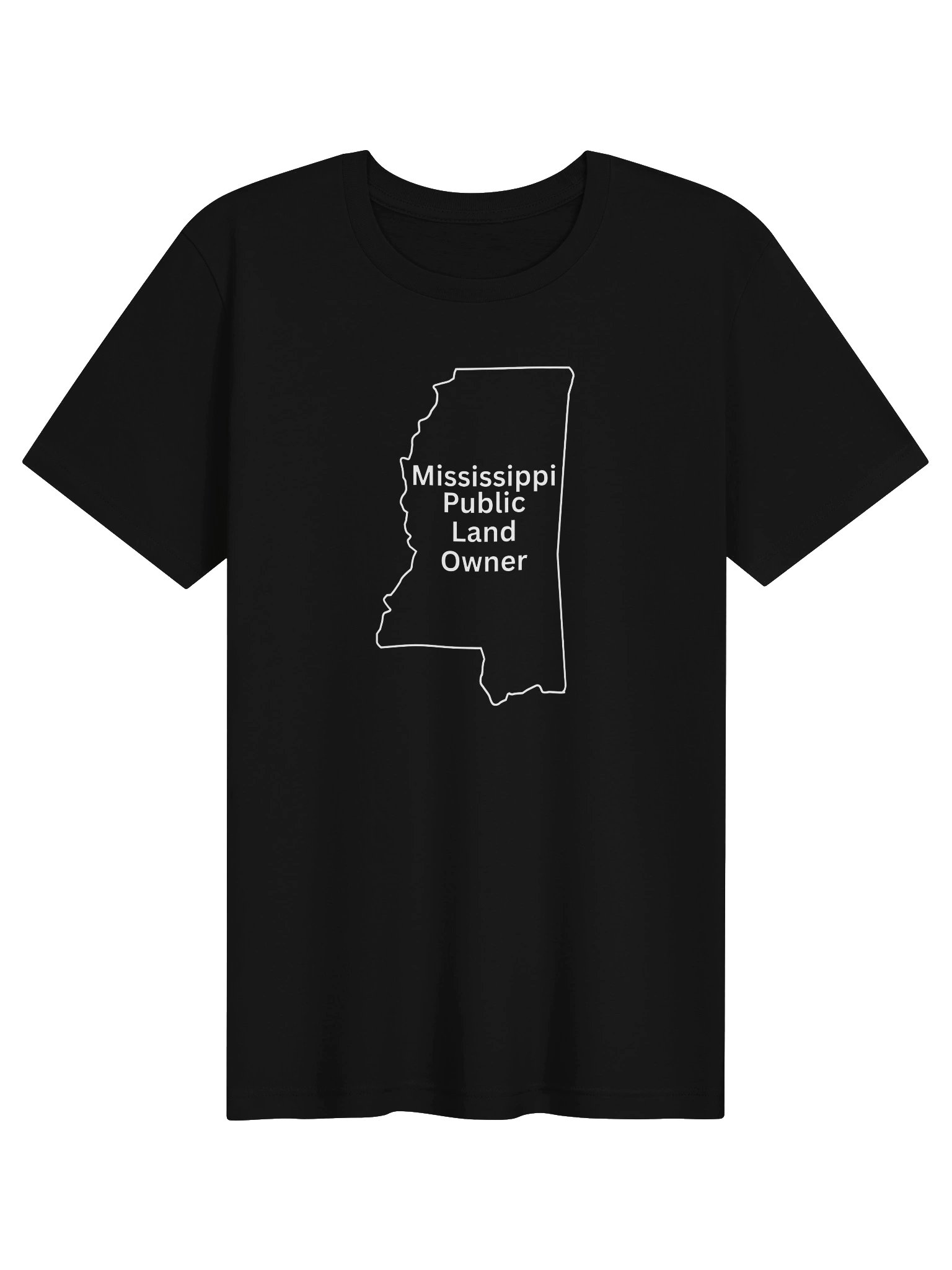 Mississippi Public Land Owner Women's Fitted Tee product image (6)