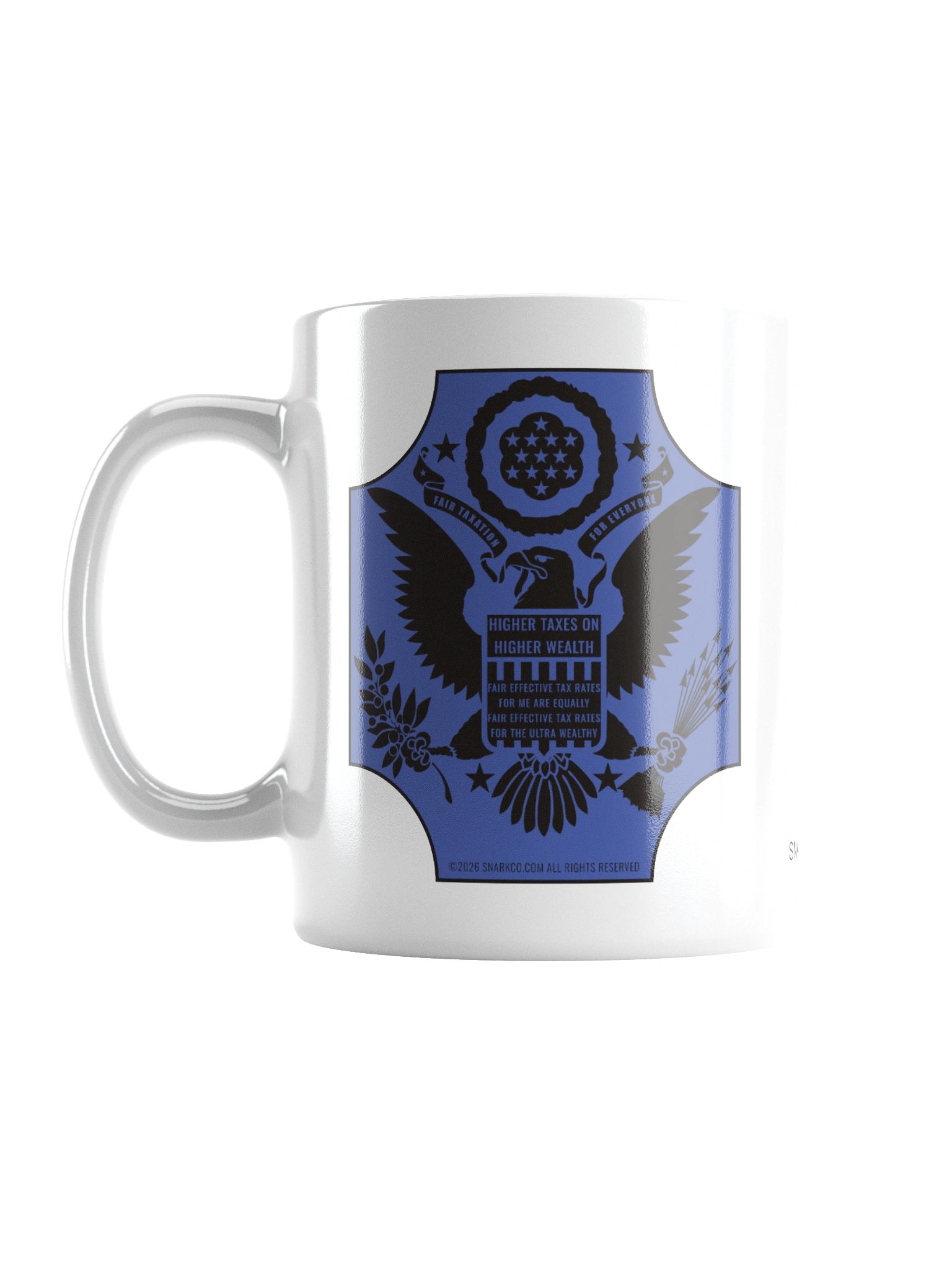 Fair Taxation for Everyone white ceramic mug product image (2)