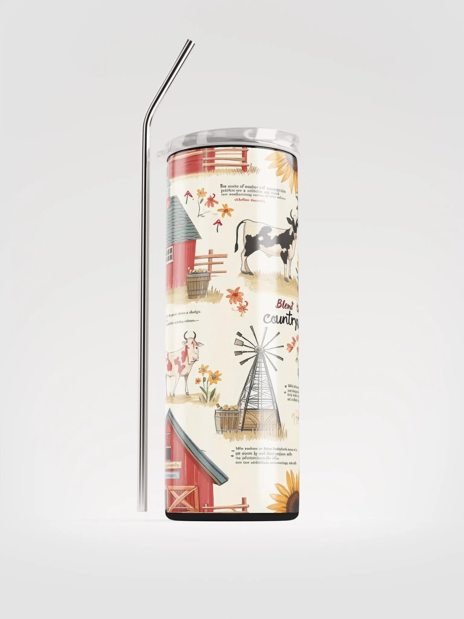 Moo-tiful Farm Life Tumbler: Sippin' with the Herd! product image (1)