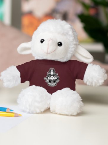 Small Stuffed Animal with Heathen Shirt product image (1)